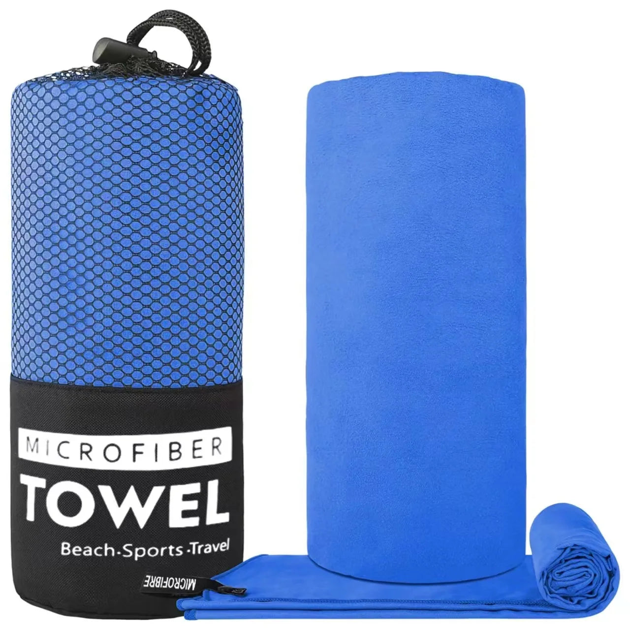 Ultraleichtes & schnelltrocknendes Mikrofaser-Sporthandtuch – Perfekt für Gym, Yoga, Schwimmen & Outdoor