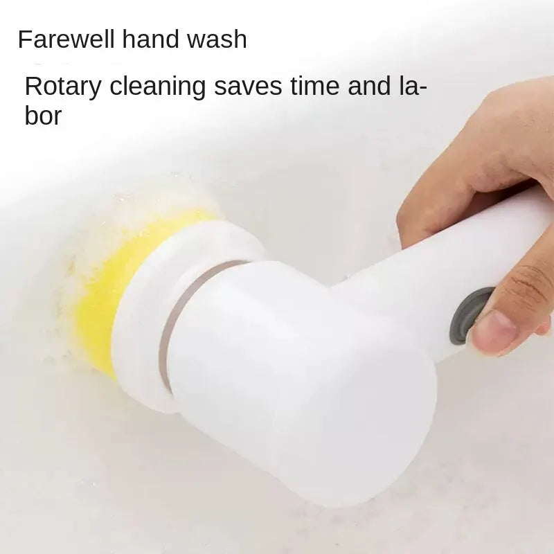 Kabelloser Handheld Power Scrubber – Multifunktionale Elektrische Reinigungsbürste für Küche und Badezimmer, Ideal für Geschirr, Töpfe und Pfannen
