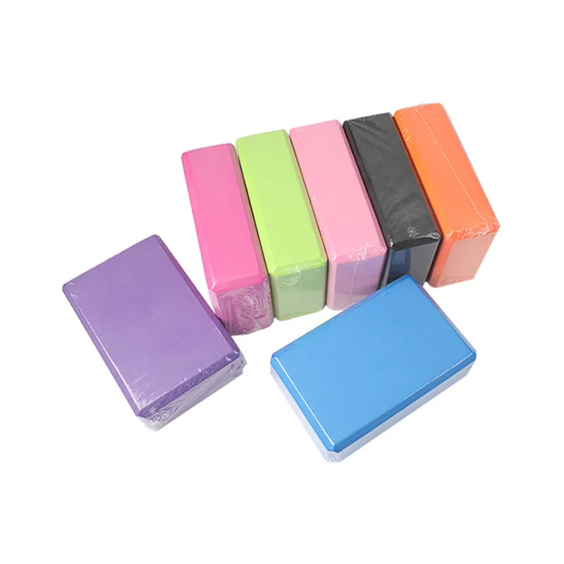 Yoga Block Set aus Schaumstoff – Multifunktionale Gym Blöcke für Fitness, Stretching, Körperformung und Dehnübungen