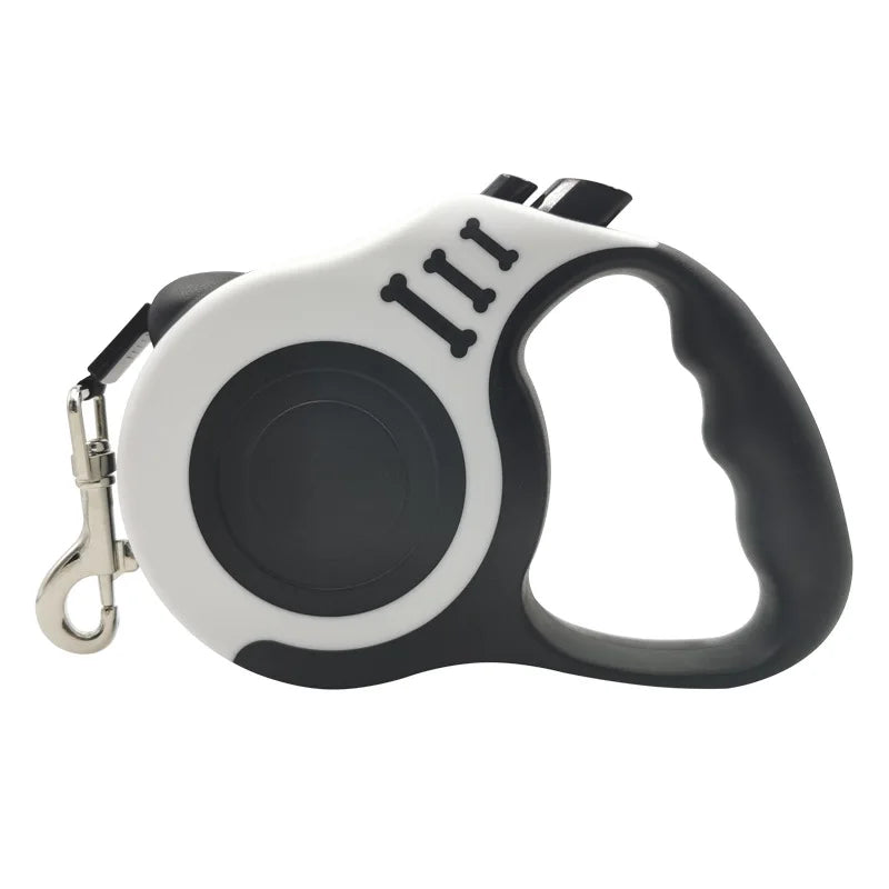 3M/5M Automatische Hundeleine für kleine Hunde & Katzen – Robuste Nylon-Ausziehleine für Spaziergänge, Wanderungen & Reisen