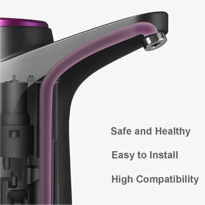 Kompakte 5-Gallonen-Wasserpumpe mit USB-Aufladung – Automatischer Dispenser für bequemes Wasserversorgen zu Hause, im Büro und unterwegs