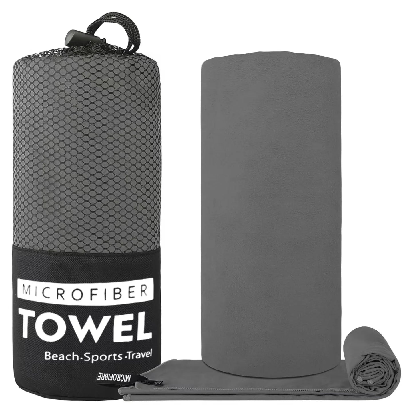 Ultraleichtes & schnelltrocknendes Mikrofaser-Sporthandtuch – Perfekt für Gym, Yoga, Schwimmen & Outdoor