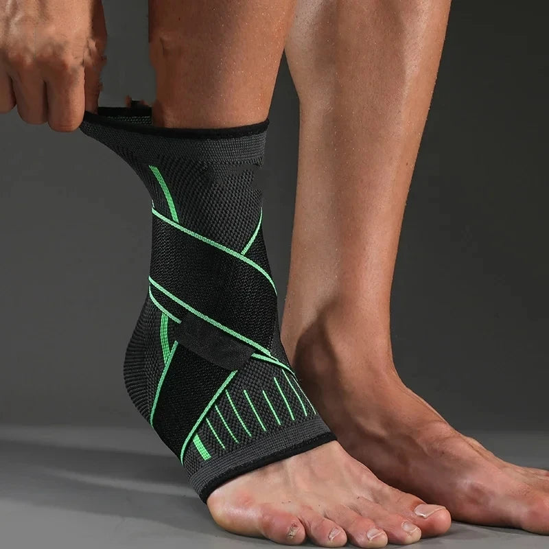 1Stk. Knöchelstütze mit Druckgurt – Stabilisierende Bandage für Fußgelenke, Sportliche Aktivitäten und Fitness-Training