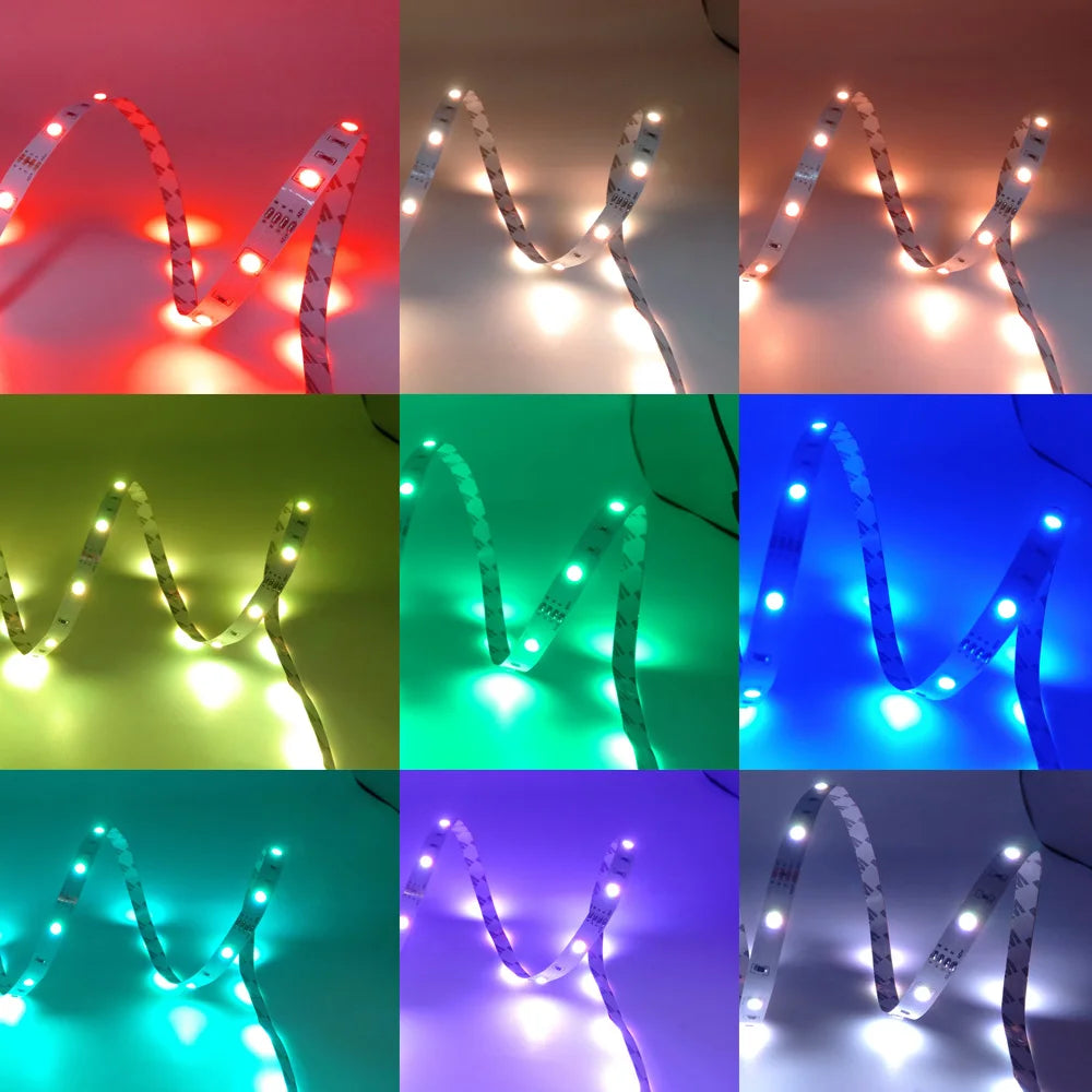 LED Strip 5V „Ice Tape“ – 5050 RGB, WiFi/Bluetooth, 5–10 m