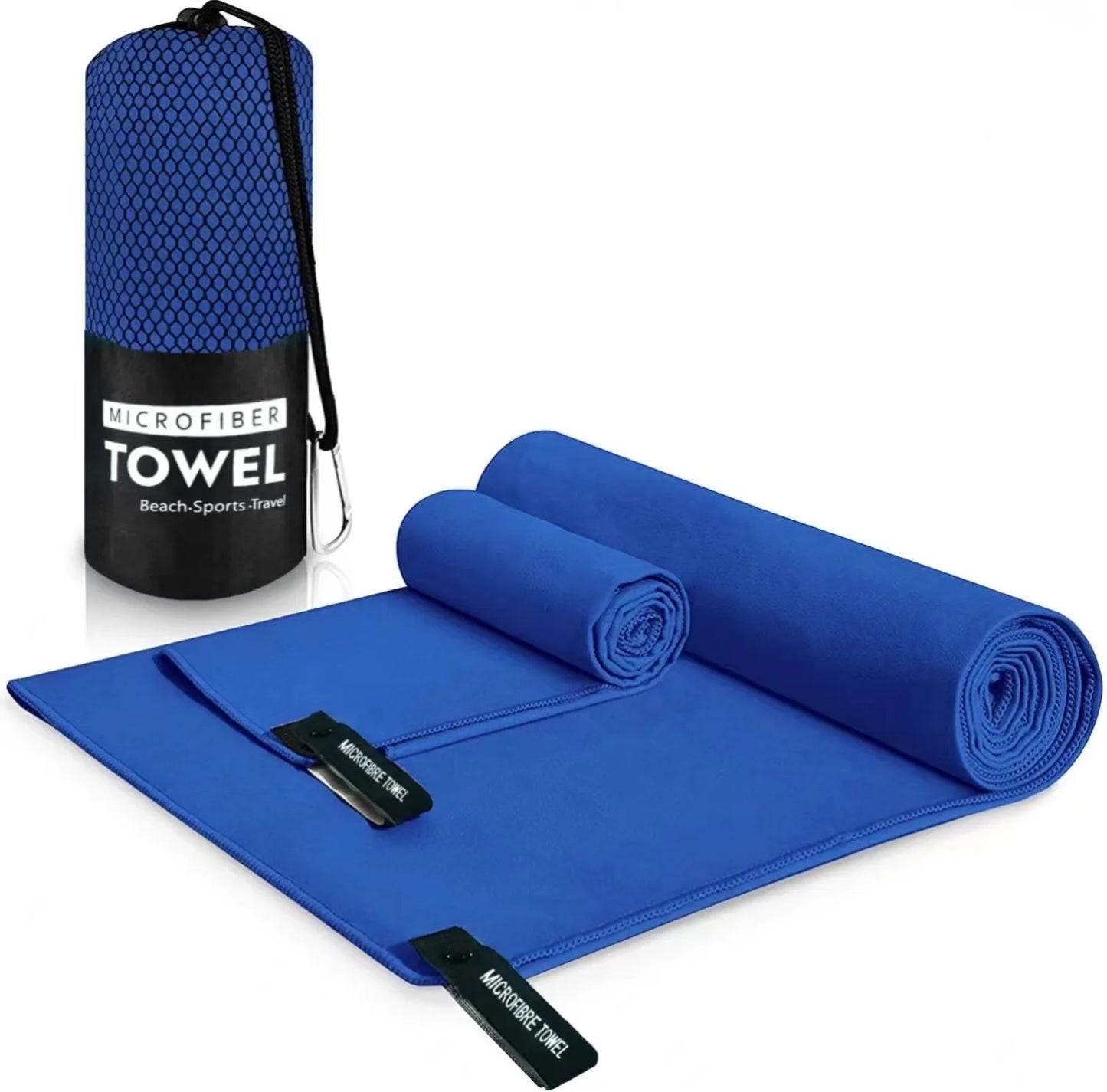 Sport Mikrofaser Handtuch – Ultralight & schnell trocknend, ideal für Pool, Gym, Yoga und Strand