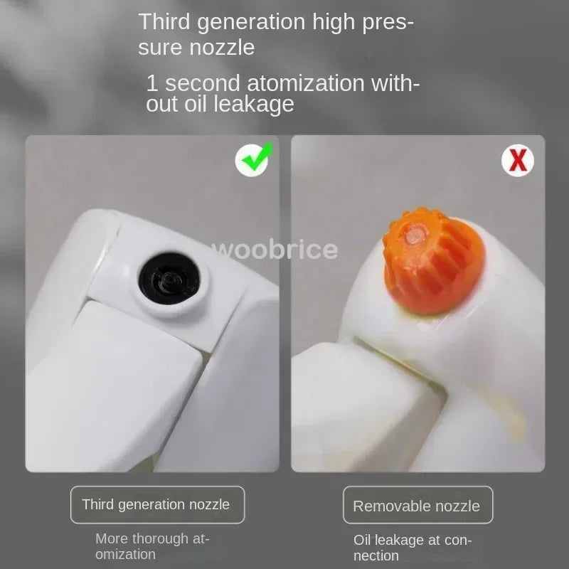 200/300ml Premium Ölsprühflasche – BBQ-Kochspray, Olivenöl-Sprüher, Küchenback-Spray, Leere Flasche für Essig und Öl, Vielseitiger Dispenser