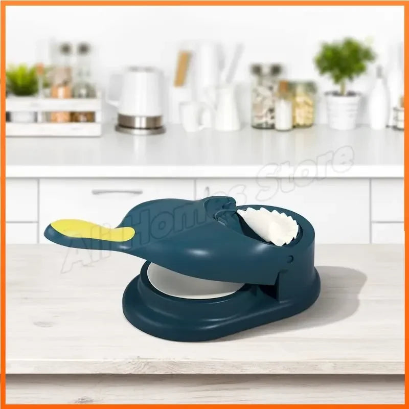 2-in-1 Empanadas- und Dumplings Maker - Küchenwerkzeug mit Teigpresse für Ravioli und mehr