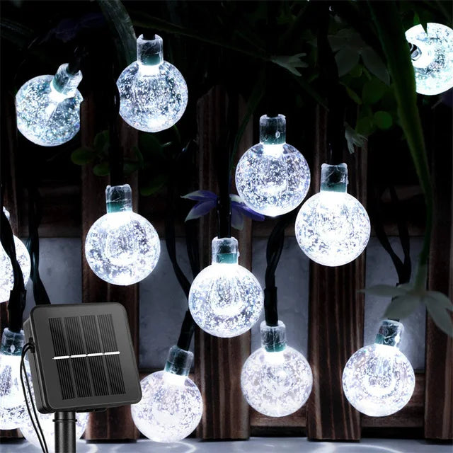 Solarlichterkette Außen – 200 LEDs, IP65 Wetterfest, für Garten & Terrasse
