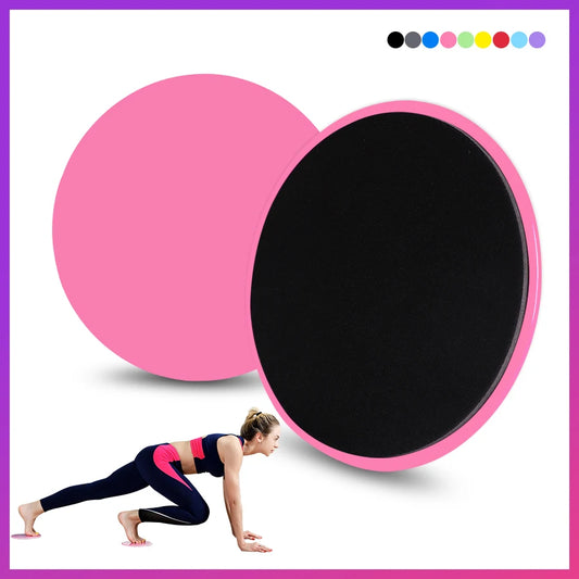 2er Set Core Sliders für Fitness – Gliding Discs für Ganzkörper-Workout, Abdominal Training und Yoga, Sport- und Trainingszubehör