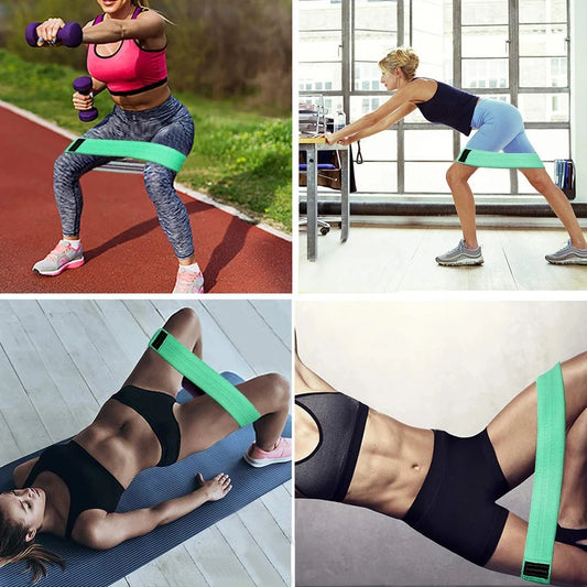 Yoga Widerstandsband aus Elastischem Gummi – Hip Expander für Fitness & Sport, Perfekt für Heimtraining und Gymnastik