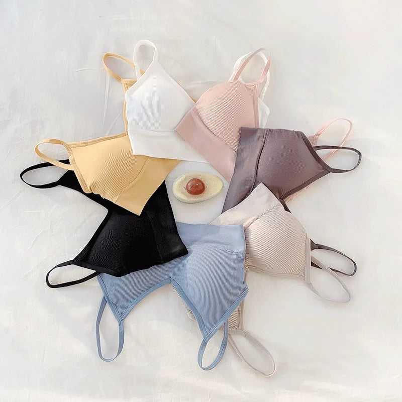 Damen Tube Tops – Push-Up Sports Bra, Seamless und Sexy, Bequeme Unterwäsche für Sport und Alltag, Ideal für Frauen und Mädchen