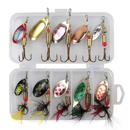 Angelköder 10er Set