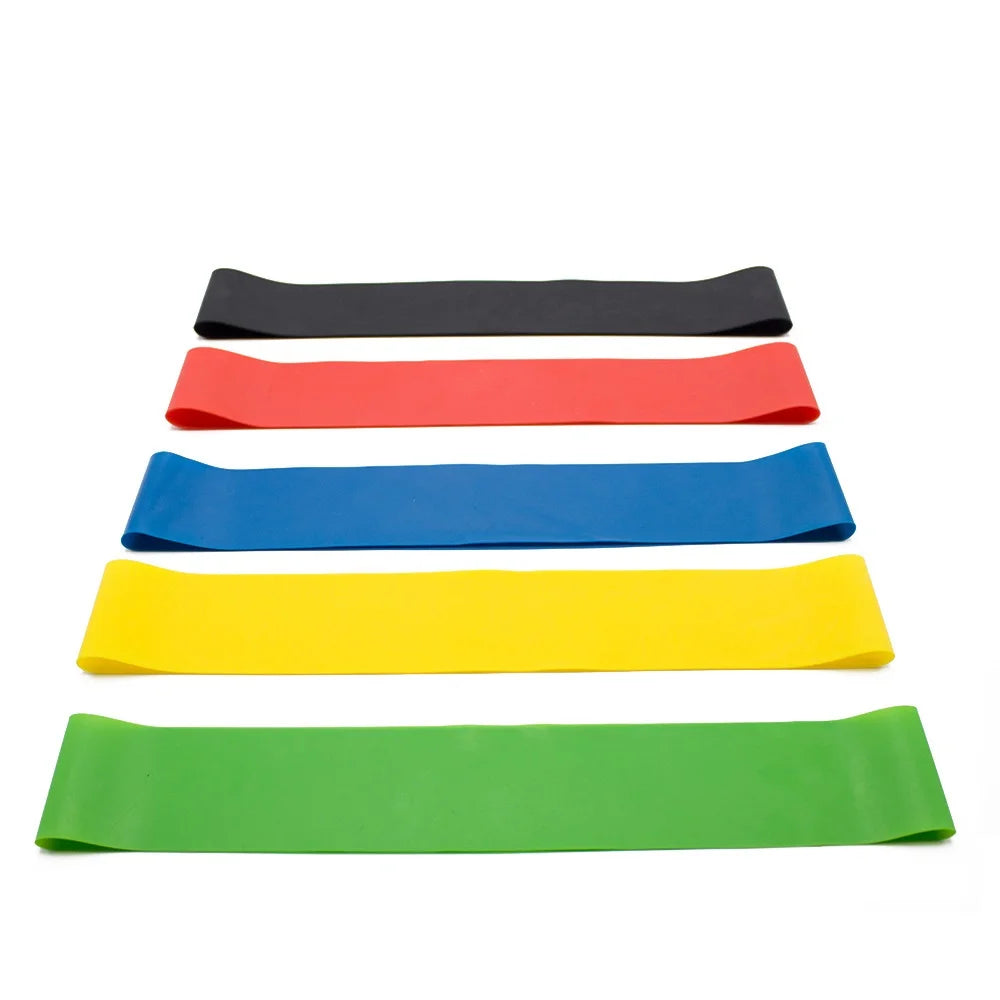 Yoga und Gym Resistance Bands – Unisex Fitness Gummibänder für Krafttraining und Pilates, tragbare Trainingshilfe für Zuhause