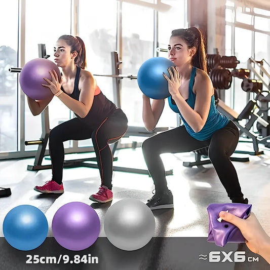 Yoga & Fitness Pilates Ball (25 cm) – Perfekt für Gleichgewicht, Core-Stärkung & Heimtraining