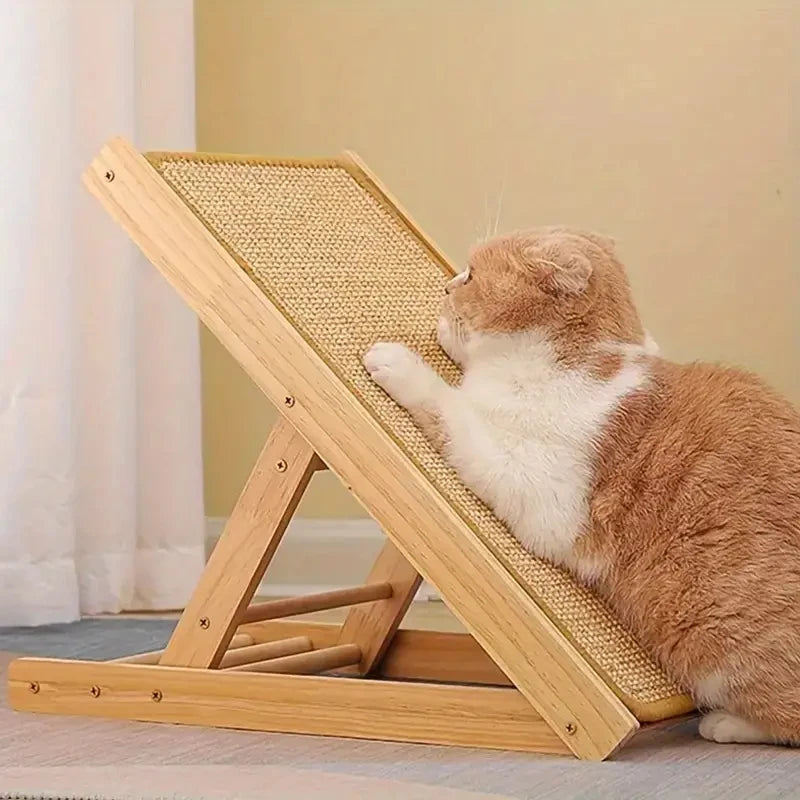 Natürliche Sisal-Kratzmatte für Katzen – Robuste Bodenmatte schützt Möbel & Teppiche vor Kratzspuren