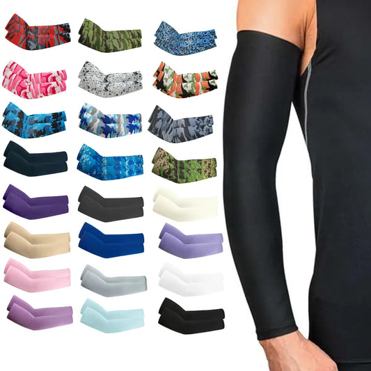 UV-Schutz Arm Sleeves – Eisgekühlte Ärmel für maximalen Sonnenschutz bei Outdoor-Aktivitäten, Unisex