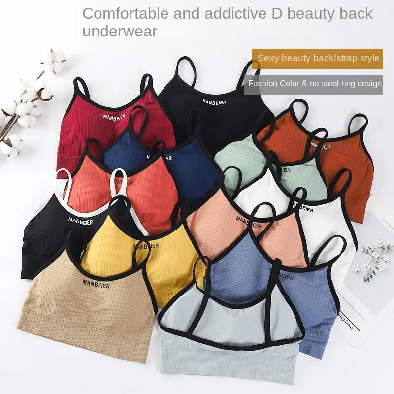 Neu: Komfortabler Sport-BH für Frauen – Sexy Baumwoll-Crop-Top für Gym und Alltag. Weich, unterstützend und ideal für jede Gelegenheit.