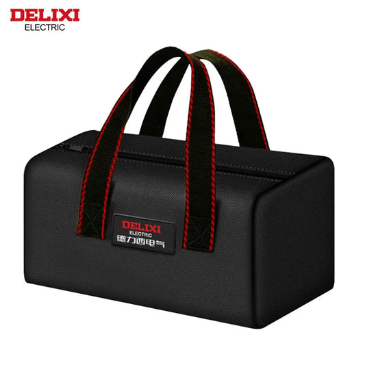 DELIXI Werkzeugtasche – Robuste Oxford-Stoff Tasche für Elektriker & Schreiner, tragbar, langlebig, perfekt für Reparatur, Heimwerker & Handwerk