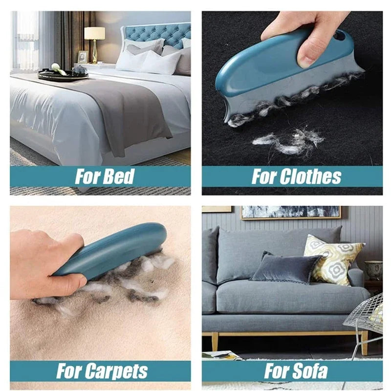 Fusselentferner Bürste – Tragbare, vielseitige Reinigungsbürste für Sofa, Kleidung, Stoffe & Tierhaare