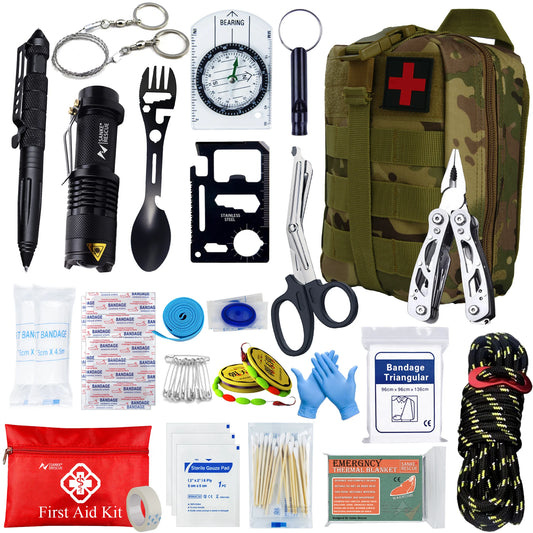 Taktisches Auto Erste-Hilfe-Set – Survival, Camping, medizinische Tasche