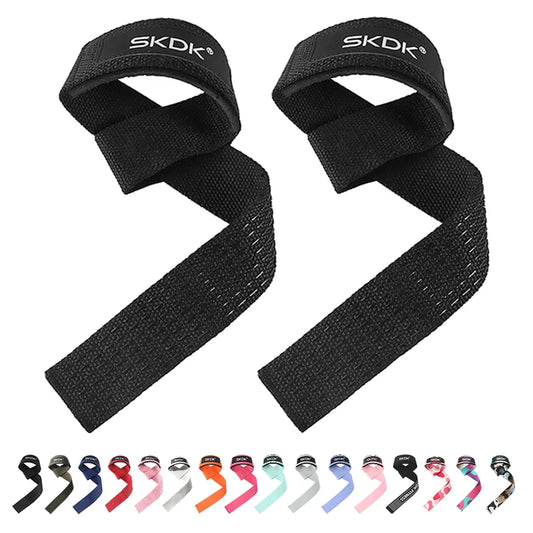 Gewichtheber Zughilfen mit Silikon Grip – Rutschfeste Lifting Straps für mehr Griffkraft beim Training, Deadlifts & Fitness