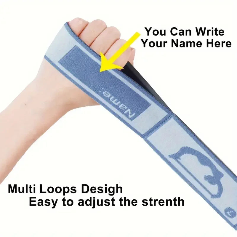 Yoga Stretching Band – Unterstützendes Dehnungsband für Pilates, Tanz, Latin-Training & Fitness, Elastisches Widerstandsband