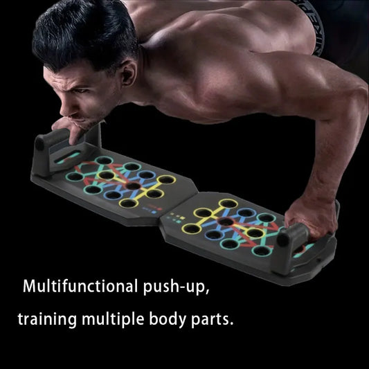 Multifunktionales Push-Up-Board für zu Hause – Robuste Liegestütz-Platte als perfekter Helfer für effektives Muskeltraining