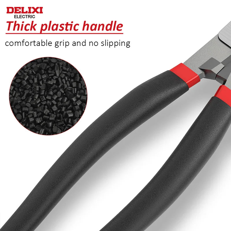 DELIXI ELECTRIC Cable Scissors Wire Stripper Cable Scissors, Awg Wire Cutters, Precision Copper Tube Scissors For Electricians