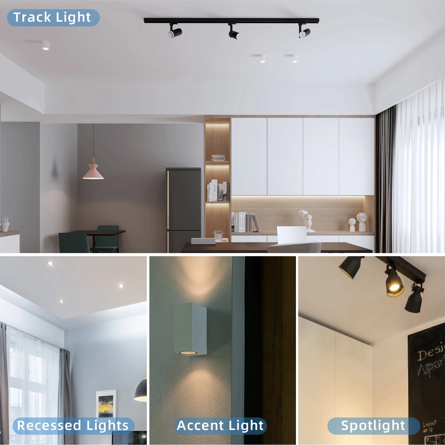 GU10 LED-Strahler – 1–10er Pack, Verschiedene Lichtstärken, Hohe Energieeffizienz & schnelle Installation