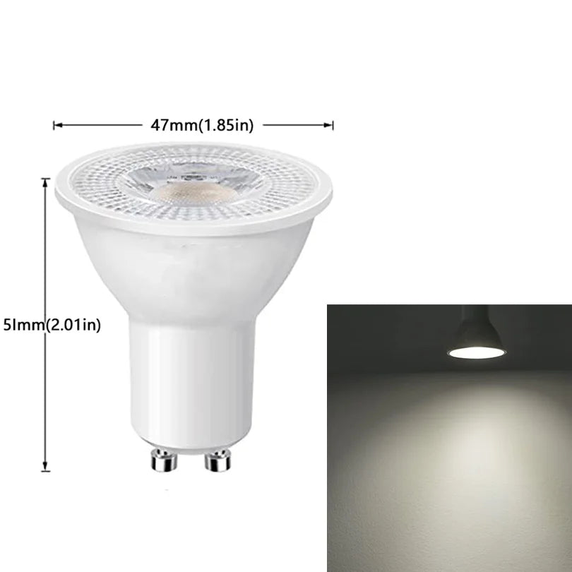 GU10 LED-Strahler – 1–10er Pack, Verschiedene Lichtstärken, Hohe Energieeffizienz & schnelle Installation