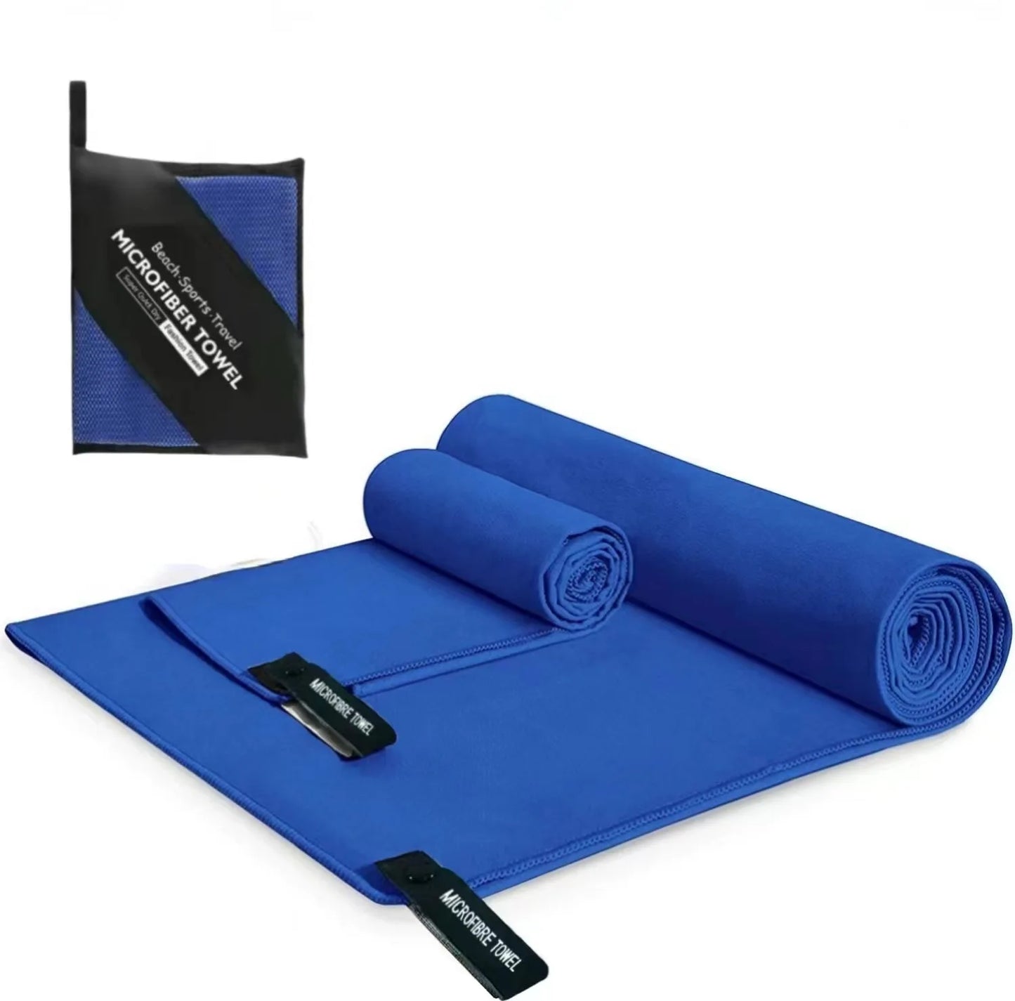 Sport Mikrofaser Handtuch – Ultralight & schnell trocknend, ideal für Pool, Gym, Yoga und Strand
