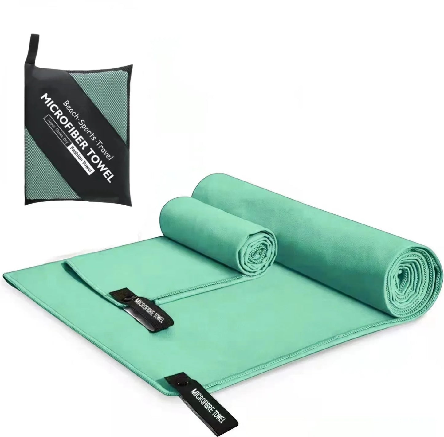 Sport Mikrofaser Handtuch – Ultralight & schnell trocknend, ideal für Pool, Gym, Yoga und Strand
