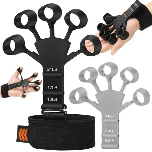 Fingertrainer aus langlebigem Silikon – Griffstärker und Finger-Dehner für Handtherapie, Arthritis-Behandlung und Fitnessübungen