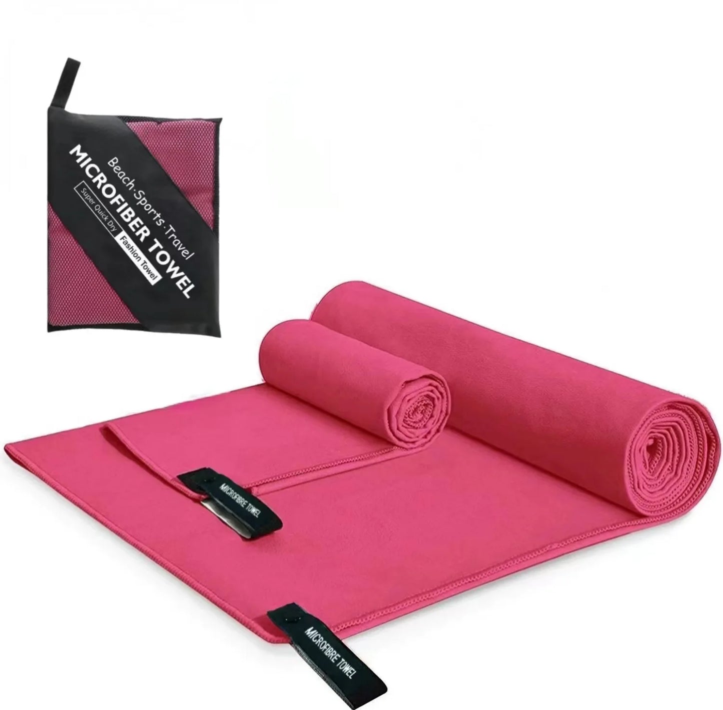 Sport Mikrofaser Handtuch – Ultralight & schnell trocknend, ideal für Pool, Gym, Yoga und Strand