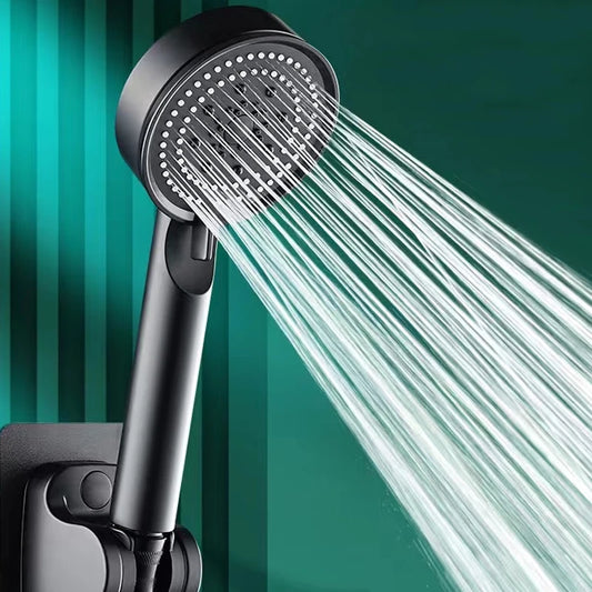 5-in-1 Druckverstärkender Duschkopf – Multifunktionale Handbrause mit einstellbarem Wasserfluss und Massagedüse für luxuriöses Duschen