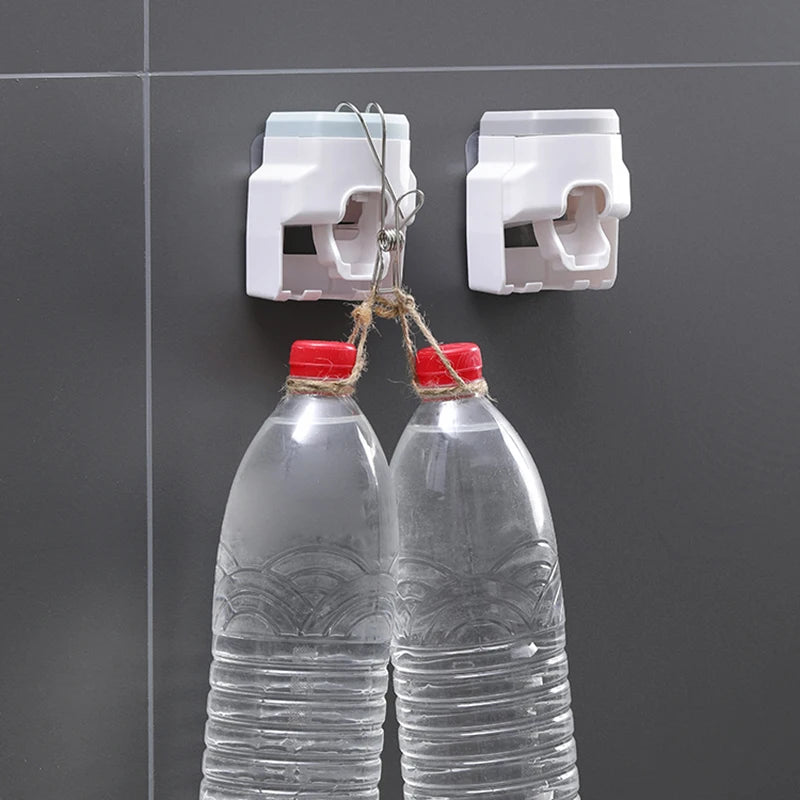 2 in 1 Automatischer Zahnpastaspender und Zahnbürstenhalter - Kreative Lösung für Badezimmeraufbewahrung und -organisation