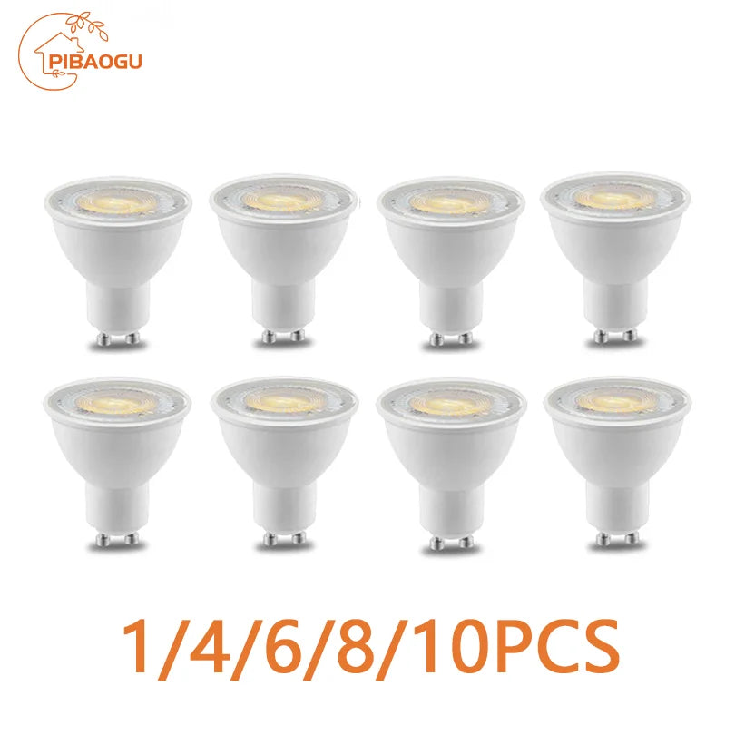 GU10 LED-Strahler – 1–10er Pack, Verschiedene Lichtstärken, Hohe Energieeffizienz & schnelle Installation