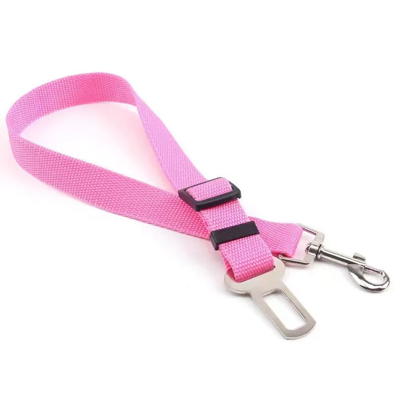 Hundesicherheitsgurt für Auto – Verstellbare Autoleine mit Halsband für Hunde, Reise-Sicherheitsgurt für Haustiere