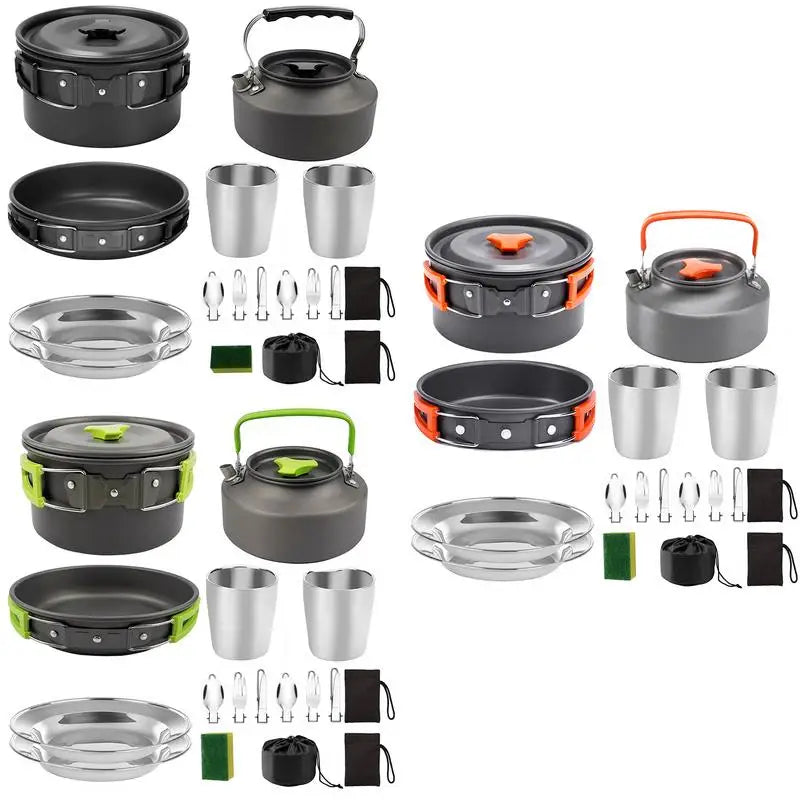 Camping Kochgeschirr Set