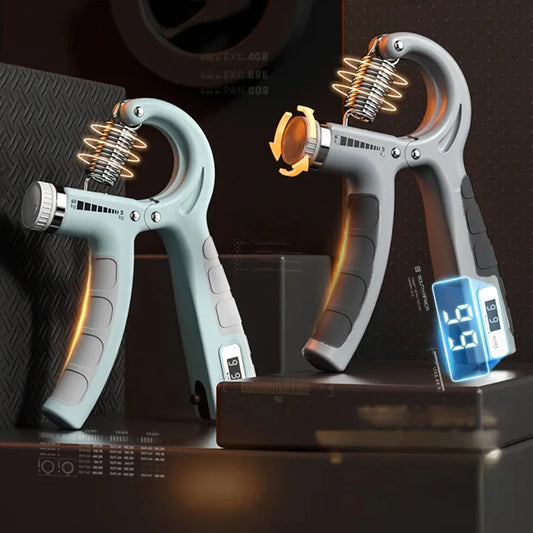 5-60kg Handgriff Stärke Trainer mit Zähler – Verstellbarer Handtrainer für Handgelenk-, Unterarm- und Muskelaufbau
