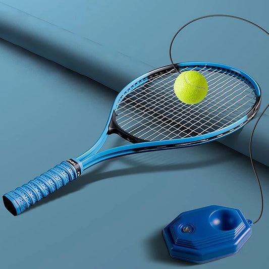 Hochleistungs-Tennis-Trainingshilfe mit elastischem Seil – Selbstständiger Rückprall-Tennis-Trainer, Solo Tennis Trainer für sichtbare Resultate