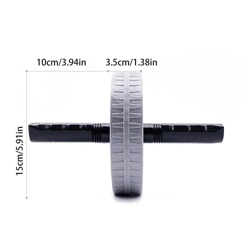 Leiser Bauchroller für Heimtraining – Bauch- und Taillenstraffungsrad, Perfekt für Muskelaufbau und Core-Workouts