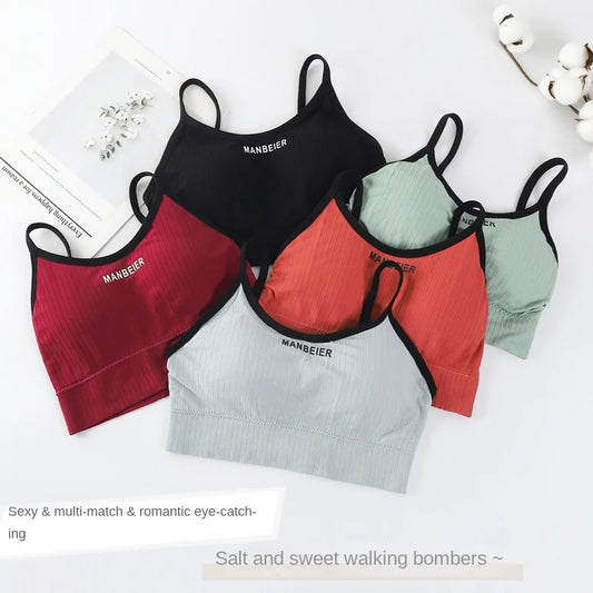 Neu: Komfortabler Sport-BH für Frauen – Sexy Baumwoll-Crop-Top für Gym und Alltag. Weich, unterstützend und ideal für jede Gelegenheit.