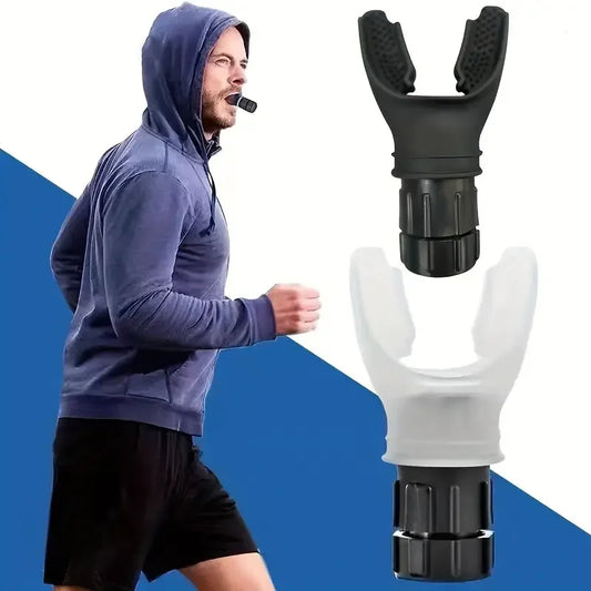 Atemtrainer für die Lunge – Kompaktes, tragbares Gerät mit verstellbarem Widerstand für Atemübungen und Ausdauertraining
