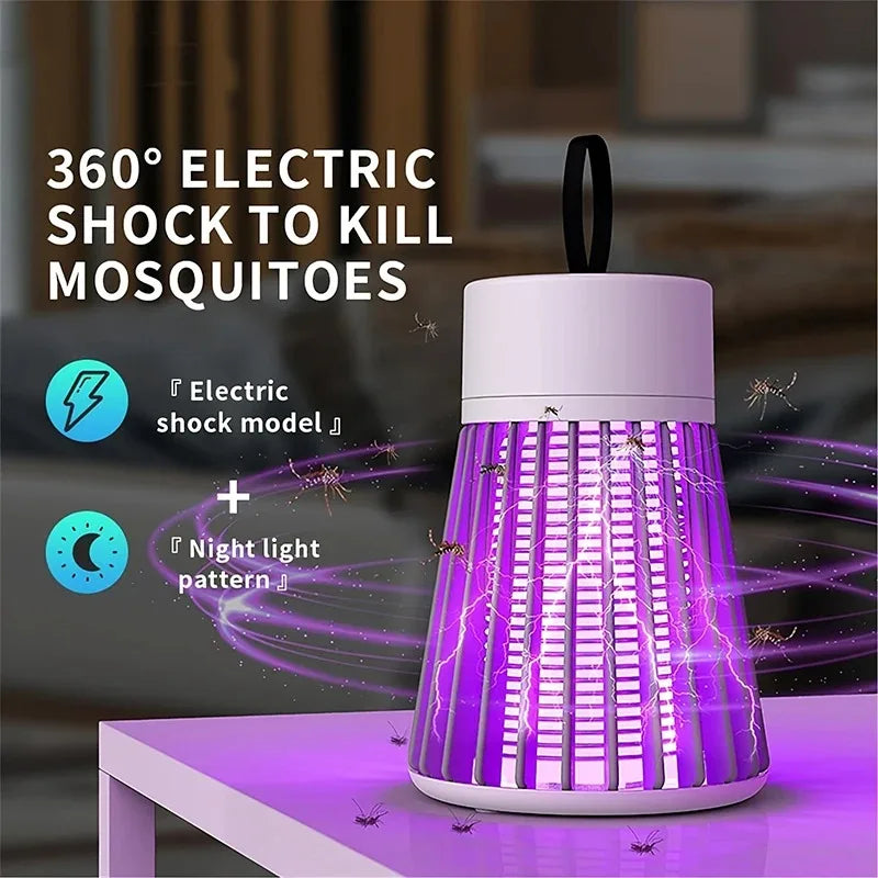 Tragbare USB-Mückenlampe – Insektenvernichter und Moskitoschutz für Schlafzimmer und Outdoor-Nutzung