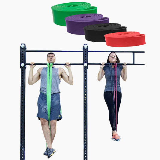 Elastischer Fitness-Widerstandsgurt – Robustes Pull-Up-Hilfsband für intensives Training, Pilates & vielseitige Kraftübungen zu Hause oder im Studio