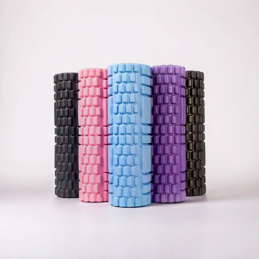 Yoga und Fitness Foam Roller – 30 cm Pilates Roller für Rückenmassage und Muskelentspannung, Perfekt für Dehnung und Flexibilitätstraining