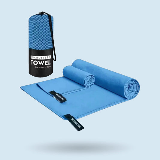 Schnell-Trocknendes Mikrofaser-Handtuch 40x80/76x152CM – Perfekt für Sport, Yoga, Fitness, Basketball, Outdoor-Abenteuer, Camping und Strand, Multifunktionales Sporthandtuch